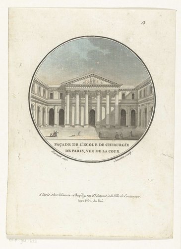 Façade van de school voor Chirurgie