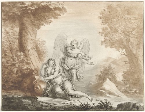Hagar in de woestijn