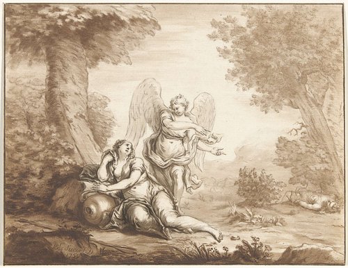 Hagar in de woestijn