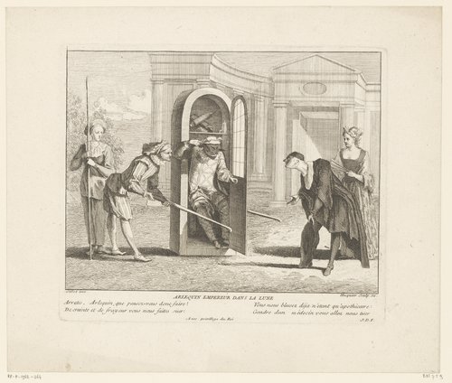 Scènes uit de Commedia dell'arte