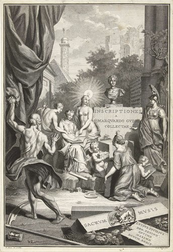 Titelpagina voor: Marquardus Gudius, Antiqvae inscriptiones