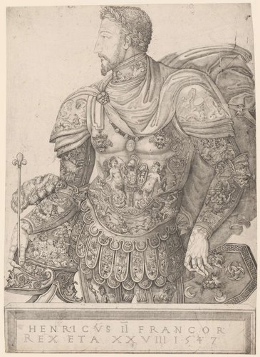 Portret van Hendrik II van Frankrijk