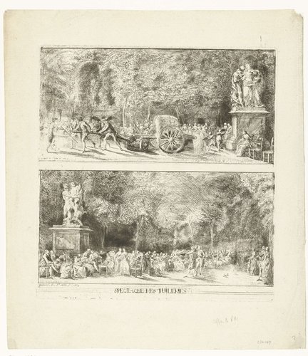 Spectacles des Tuileries: "Les chaises" et "le Tonneau d'Arrosage"