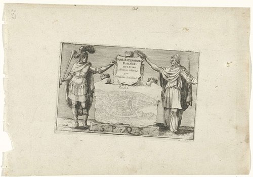 Romeinse ruïnes en kustlandschappen (serie 2) by anonymous