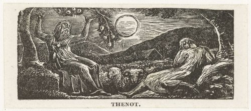 Thenot onder de vruchtboom by William Blake