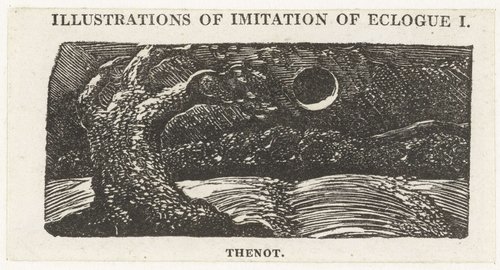 Illustrations of imitation of Eclogue I by William Blake