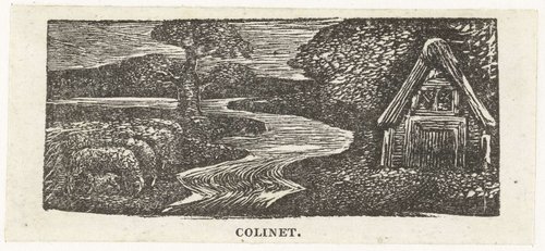 Sabrina's silvery flood by William Blake