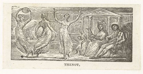 Menalcas watching women dance by William Blake