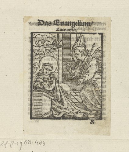 Annunciatie by anonymous; anonymous