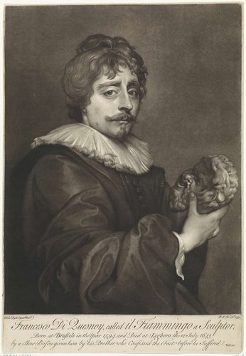 Portret van François Duquesnoy