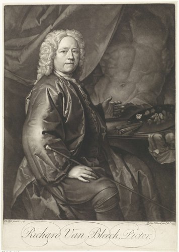 Portret van Richard van Bleeck