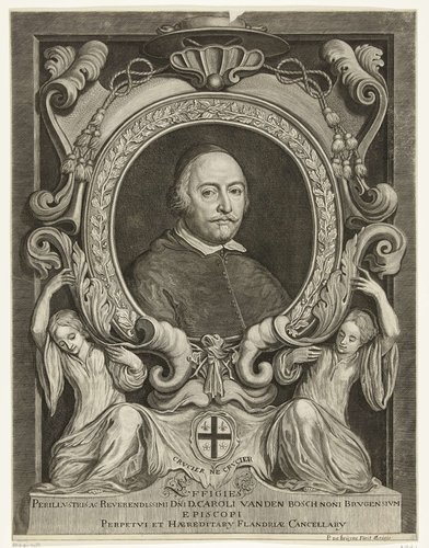 Portret van Karel van den Bosch, bisschop van Brugge