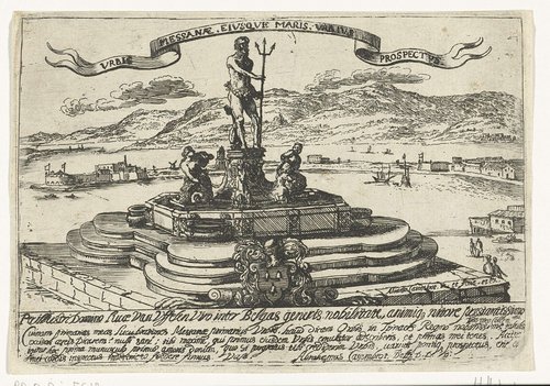 Gezichten van de haven van Messina