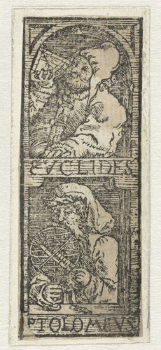 Euclides en Ptolomeus by anonymous