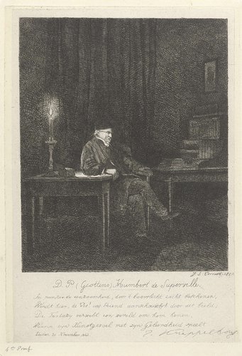 Portret van Humbert de Superville