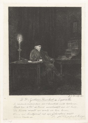 Portret van Humbert de Superville