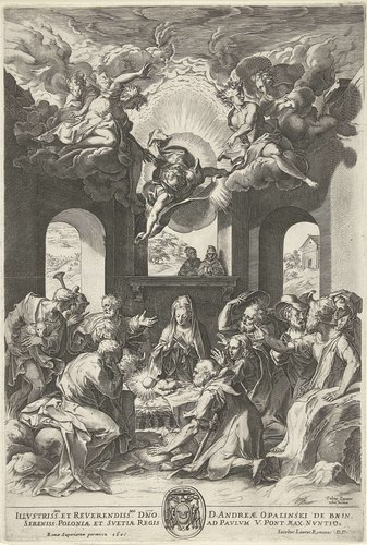 Aanbidding door de herders