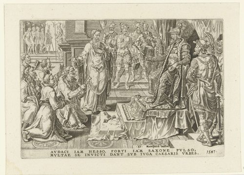 Onderwerping van zes Duitse steden, 1547