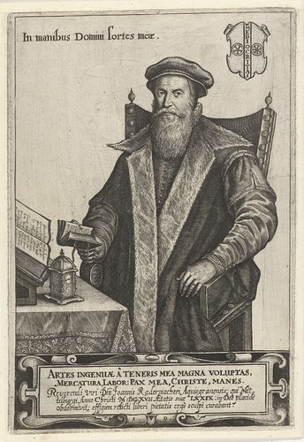 Portret van Johannes Radermaker