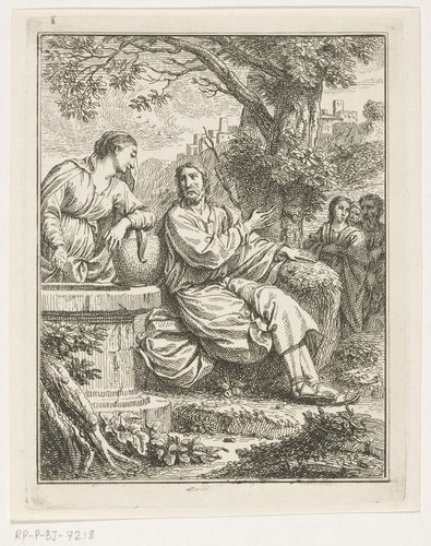 Christus in gesprek met de Samaritaanse vrouw