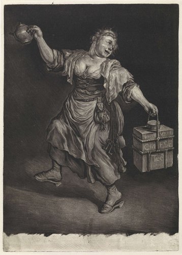 De algemene blijdschap om de inname van Namen door stadhouder Willem III, koning van Engeland, september 1695