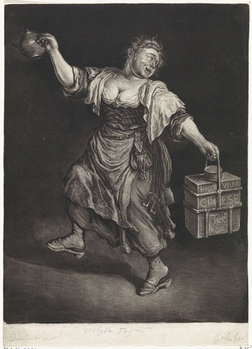 De Theeverkoopster, ca. 1695-1697