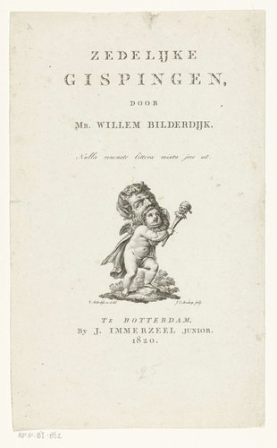 Titelpagina voor: W. Bilderdijk by Johannes Christiaan Bendorp
