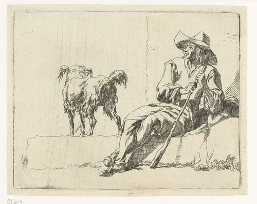 Geiten by Nicolaes Pietersz Berchem