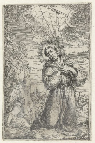 Stigmatisatie van heilige Franciscus