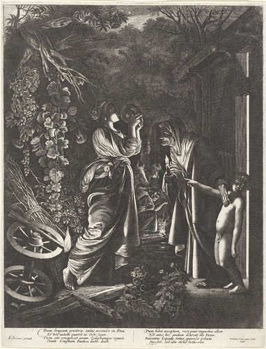 Bespotting van Ceres by Wenceslaus Hollar