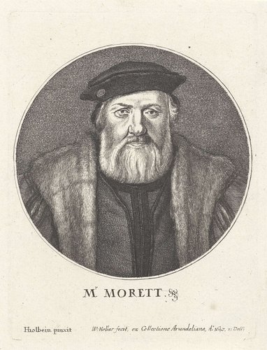 Portret van Charles de Solier by Wenceslaus Hollar
