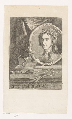 Portret van Gregorius Brandmüller