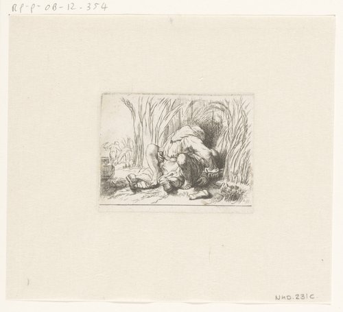 The monk in the cornfield