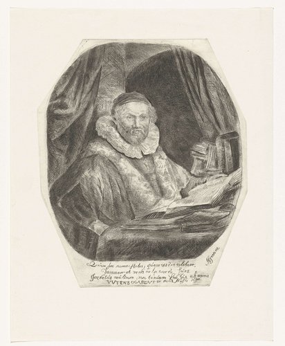 Portret van Johannes Wtenbogaert