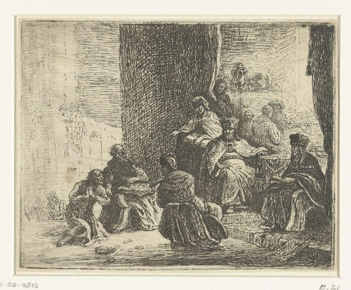 Judas bij de hoge priesters