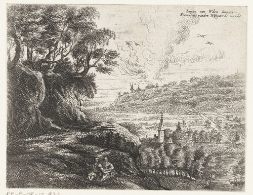 Acht landschappen naar Lucas van Uden