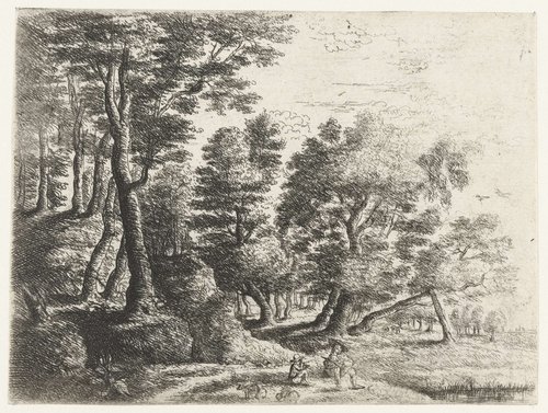 Acht landschappen naar Lucas van Uden