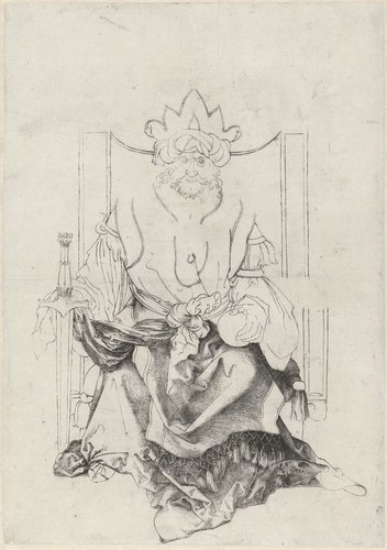 Een oosterse vorst by Albrecht Dürer