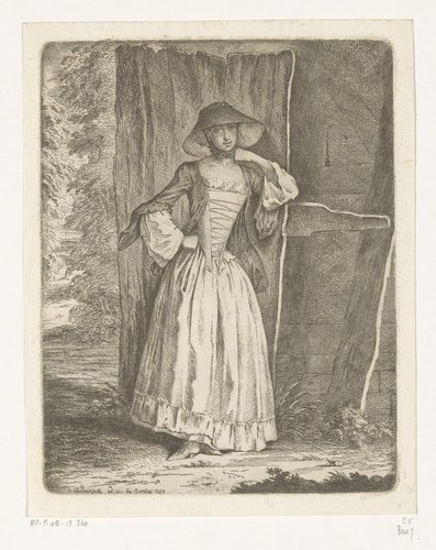 Staande dame (Demoiselle Quantin)