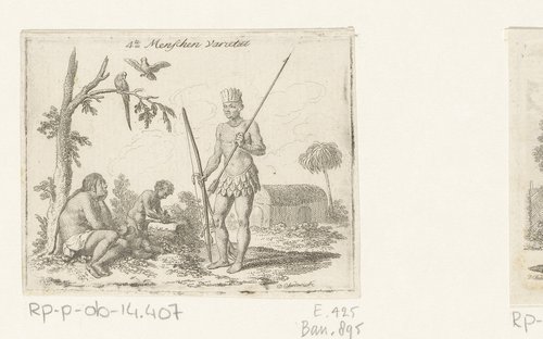 Oorspronkelijke bewoners van Amerika by Daniel Nikolaus Chodowiecki