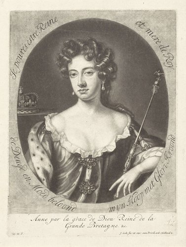 Anna par la grace de Dieu Reine de la Grande-Bretagne