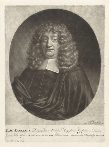 Portret van Johan Spitzius