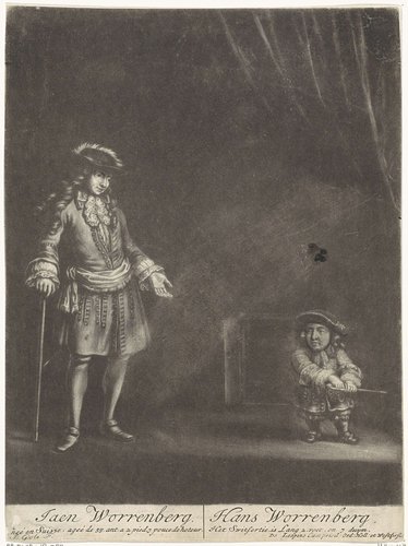 Portret van Hans Worrenbergh by Jacob Gole