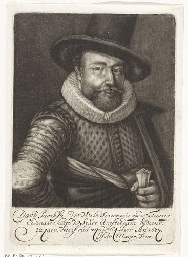 Portret van David Jacobsz. de Wildt