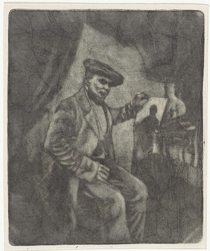 Portret van een kunstenaar