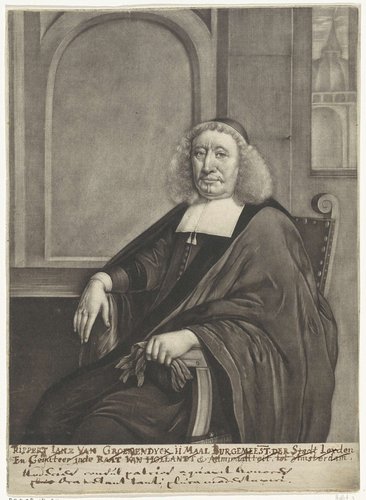 Portret van Rippert Johansz. van Groenendijck
