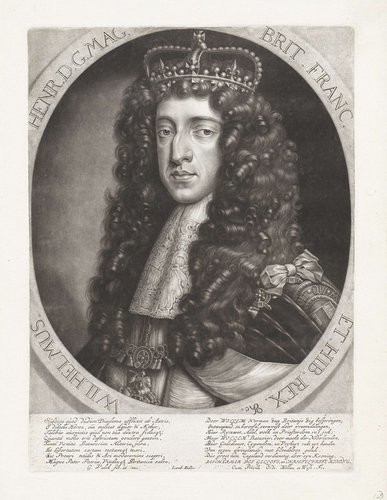 Portret van stadhouder Willem III, koning van Engeland