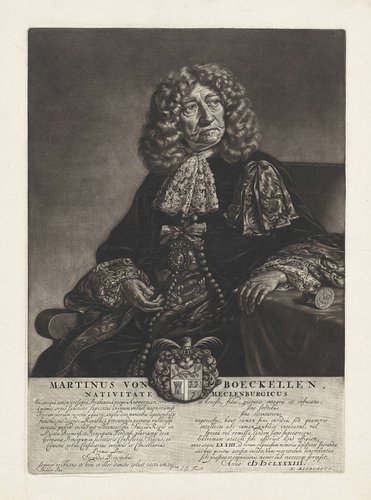 Portret van Martin von Boeckellen