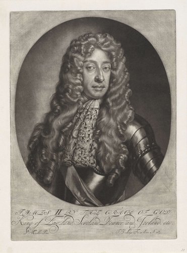 Portret van Jacobus II, koning van Engeland