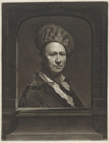 Portret van Conrad Friedrich Hurlebusch by Pieter Anthony Wakkerdak
